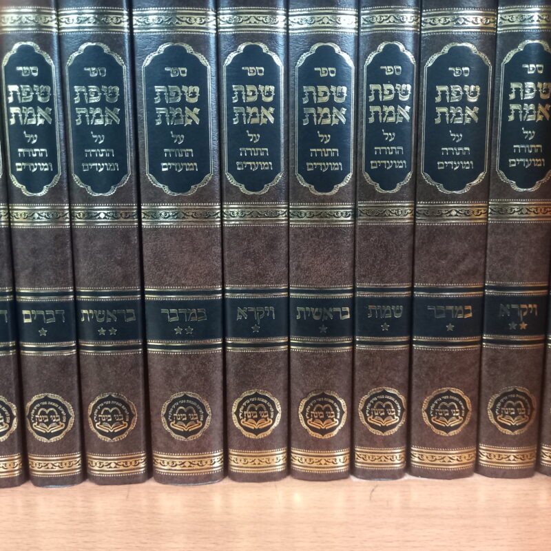 שפת אמת על התורה מהדורה חדשה