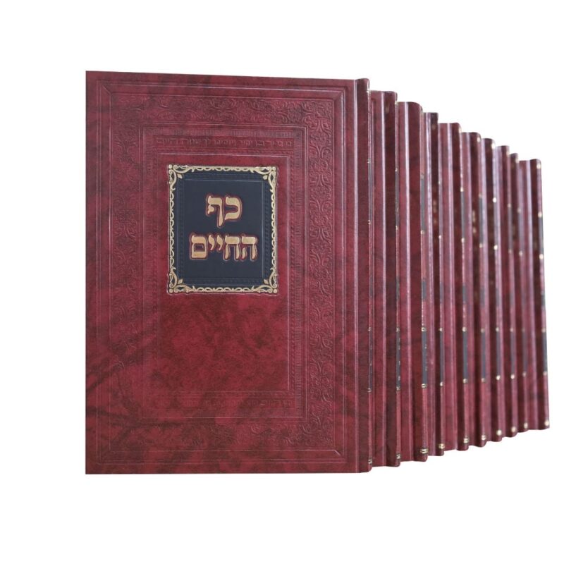 kaf hachaim nouvelle edition 10 volumes ~135 pound